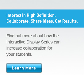 Interact in High Definition.
Collaborate. Share Ideas. Get Results.

Learn More