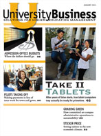 University Business Magazine Cover