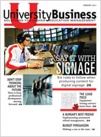 University Business Magazine Cover