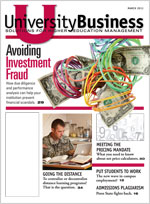 University Business Magazine Cover
