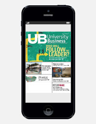 University Business magazine cover