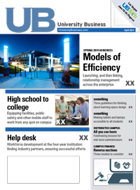 University Business magazine cover