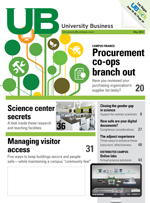 University Business magazine cover