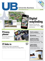 University Business magazine cover