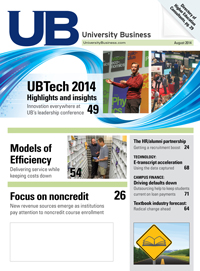 University Business magazine cover