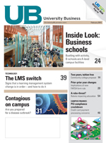 University Business magazine cover