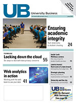 University Business magazine cover