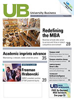 University Business magazine cover