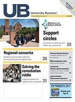 University Business magazine cover