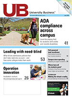 University Business magazine cover