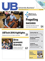 University Business magazine cover