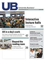 University Business magazine cover