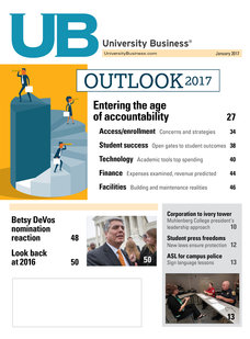 University Business magazine cover