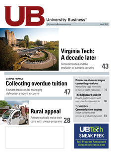 University Business magazine cover