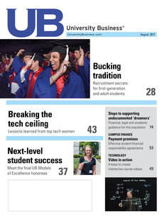 University Business magazine cover