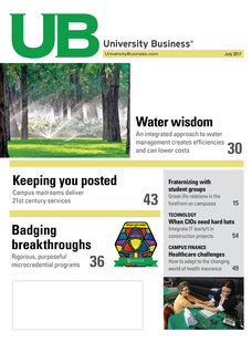 University Business magazine cover