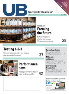 University Business magazine cover