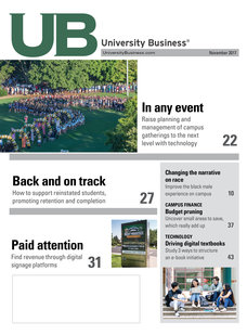 University Business magazine cover