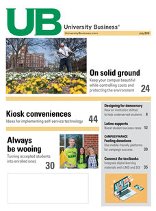 University Business magazine cover