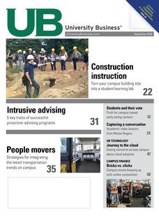 University Business magazine cover
