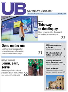 University Business magazine cover