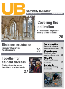 University Business magazine cover