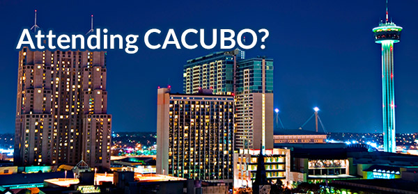 Attending CACUBO?