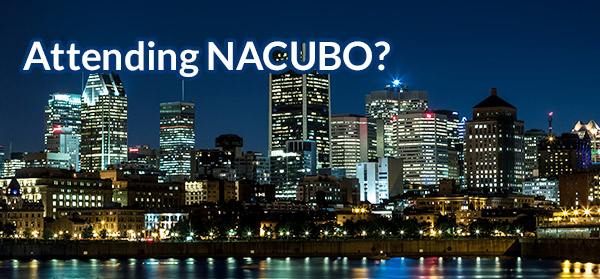 Attending NACUBO?
