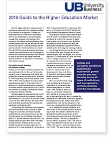 2016 Guide to the Higher Education Market