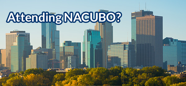 Attending NACUBO?