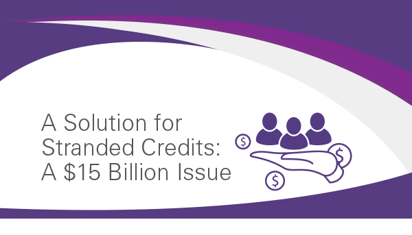 A Solution for Stranded Credits: A $15 Billion Issue