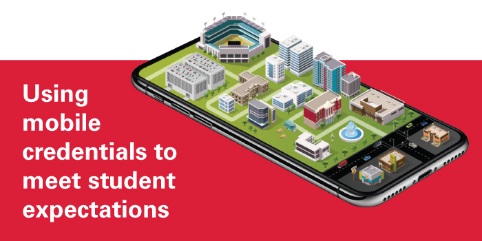 Using mobile credentials to meet student expectations