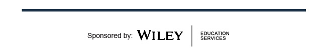 Sponsored by: Wiley Education Services