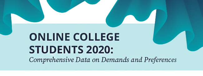 Online College Students 2020: Comprehensive Data on Demands and Preferences