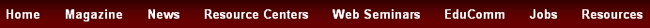 University Business.com top nav